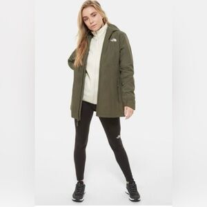 The North Face Hikesteller Parka Shell Jacket Women’s Olive Green Size Medium